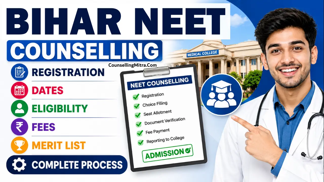 Bihar NEET Counselling 2026 Banner